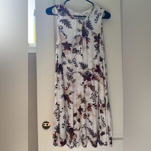 a.n.a White Floral Sleeveless Dress